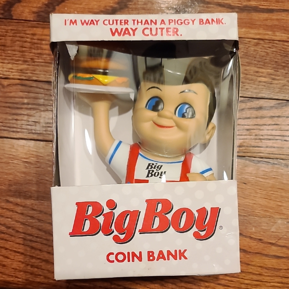 Coin Bank Toy - Red, White & Blue